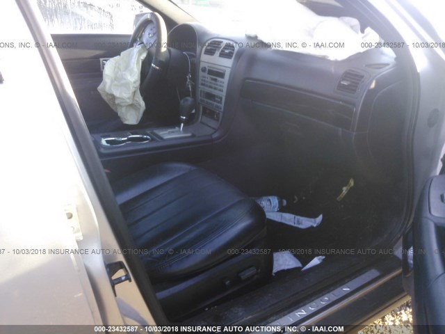 1LNHM86S35Y640187 - 2005 LINCOLN LS SILVER photo 5