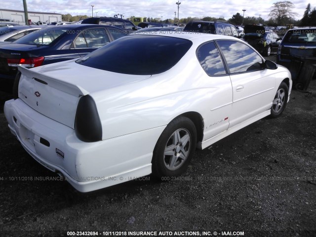 2G1WX12K339404469 - 2003 CHEVROLET MONTE CARLO SS თეთრი ფოტო 4