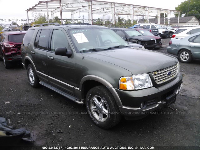 1FMZU84KX3UC40834 - 2003 FORD EXPLORER EDDIE BAUER GREEN photo 1