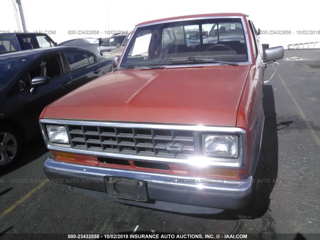 1FTCR11T1HUB43304 - 1987 FORD RANGER RED photo 6