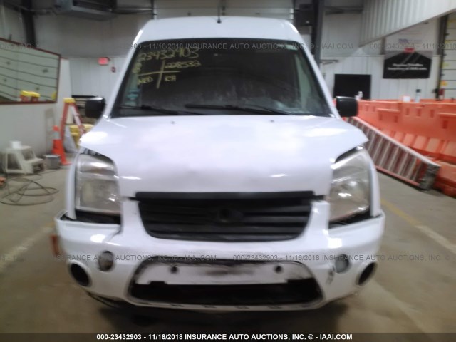 NM0LS7BN2CT103431 - 2012 FORD TRANSIT CONNECT XLT WHITE photo 6