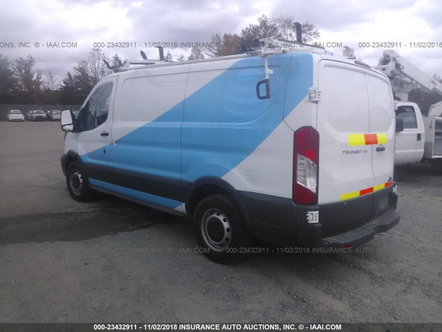 1FTNE1ZM8FKB32469 - 2015 FORD TRANSIT T-150 WHITE photo 3