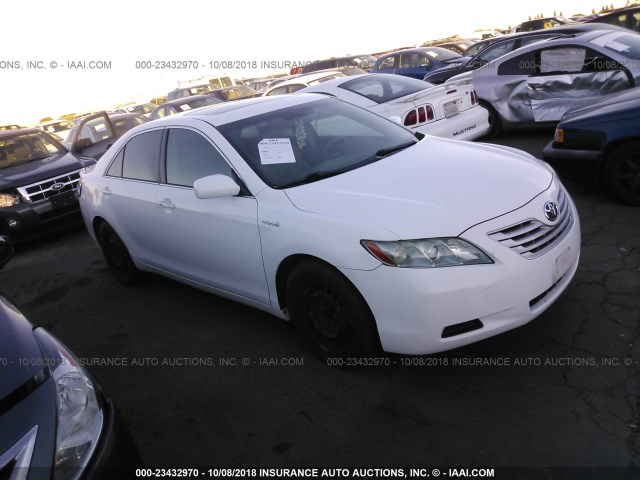 4T1BB46K77U007464 - 2007 TOYOTA CAMRY NEW GENERAT HYBRID WHITE photo 1