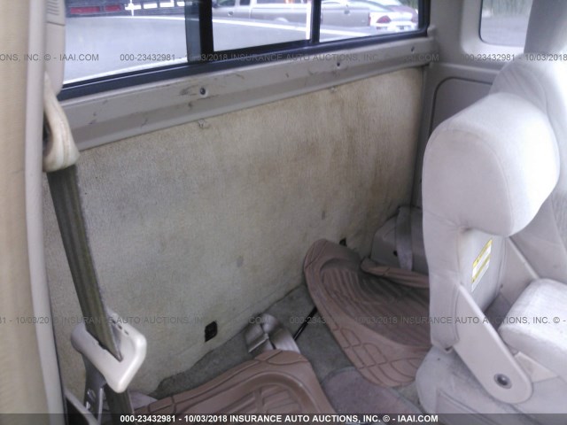 1N6DD26SXYC398366 - 2000 NISSAN FRONTIER KING CAB XE GOLD photo 8
