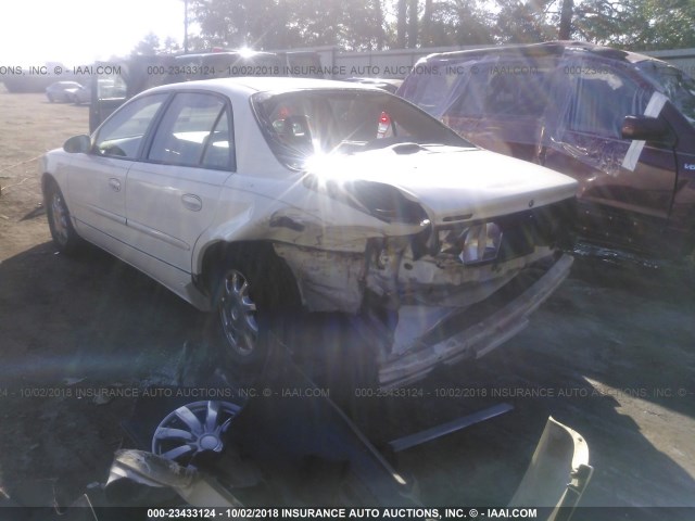 2G4WB52KX31193374 - 2003 BUICK REGAL LS WHITE photo 3