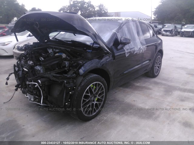 WP1AB2A55FLB65536 - 2015 PORSCHE MACAN S BLACK photo 2