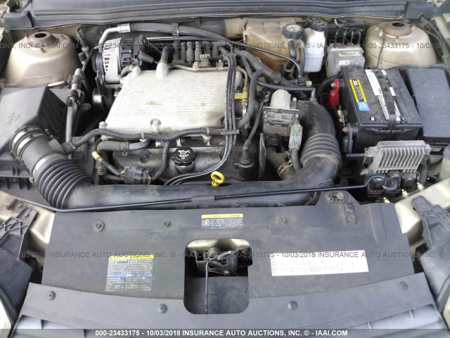 1G1ZT64874F149373 - 2004 CHEVROLET MALIBU MAXX LS GOLD photo 10