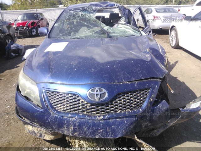 4T1BF3EK9BU596123 - 2011 TOYOTA CAMRY SE/LE/XLE BLUE photo 6