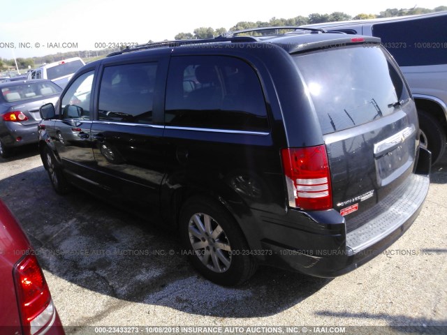 2A8HR54P78R829574 - 2008 CHRYSLER TOWN & COUNTRY TOURING BLACK photo 3