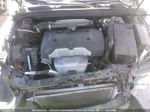 1G11C5SL4EF303179 - 2014 CHEVROLET MALIBU 1LT GRAY photo 10