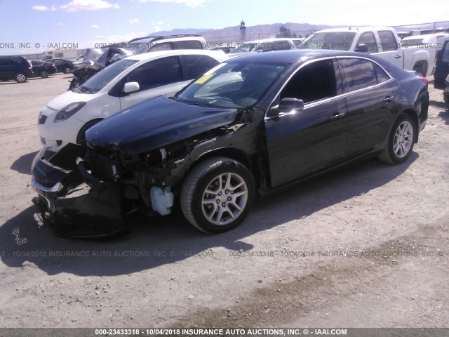 1G11C5SL4EF303179 - 2014 CHEVROLET MALIBU 1LT GRAY photo 2