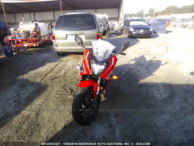 MLHRC7450J5400137 - 2018 HONDA CBR650 FA RED photo 5