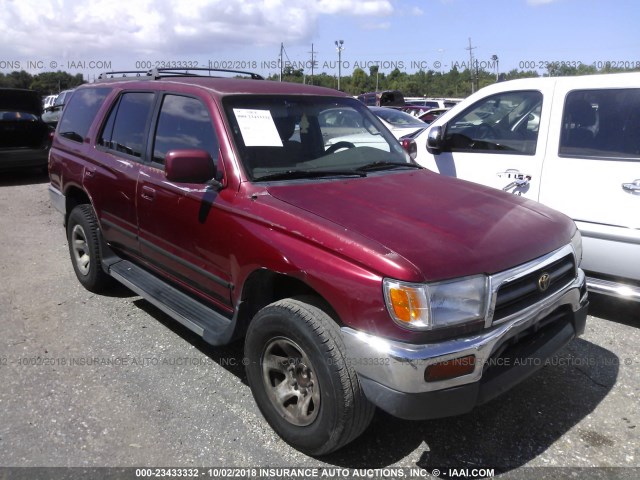 JT3GN86R3V0021621 - 1997 TOYOTA 4RUNNER SR5 RED photo 6