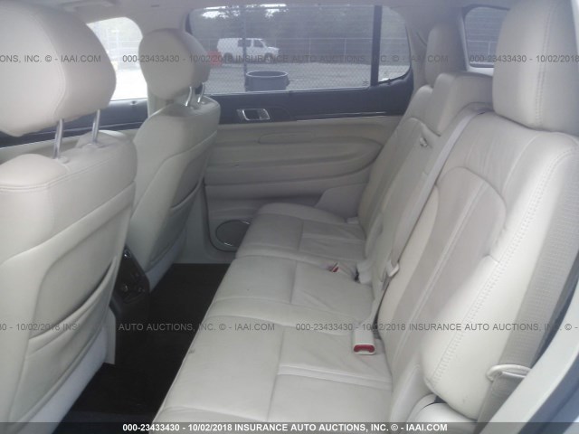 2LMHJ5AT8FBL03976 - 2015 LINCOLN MKT WHITE photo 8