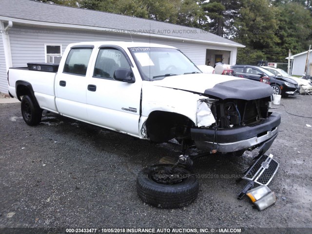 1GCHK23D17F154067 - 2007 CHEVROLET SILVERADO K2500 HEAVY DUTY WHITE photo 1