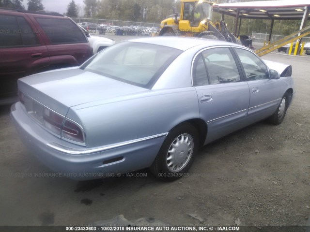 1G4CW52K5V4644113 - 1997 BUICK PARK AVENUE  Light Blue photo 4