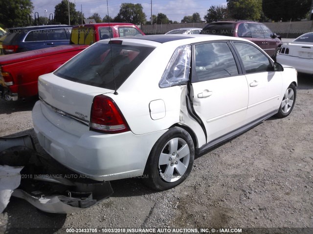 1G1ZS67N67F163399 - 2007 CHEVROLET MALIBU MAXX LS WHITE photo 4