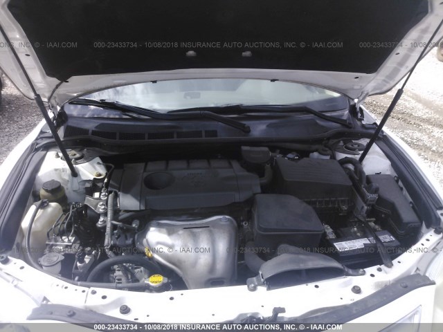 4T4BF3EK2BR160316 - 2011 TOYOTA CAMRY SE/LE/XLE თეთრი ფოტო 10