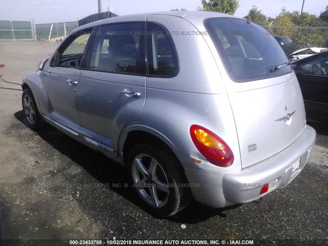 3C4FY58B45T593815 - 2005 CHRYSLER PT CRUISER TOURING SILVER photo 3