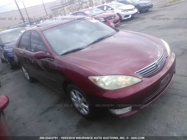 JTDBE32K453037360 - 2005 TOYOTA CAMRY LE/XLE/SE 红色 照片 1