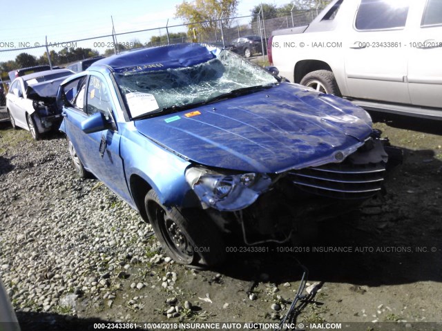 1C3LC46R87N513502 - 2007 CHRYSLER SEBRING BLUE photo 1