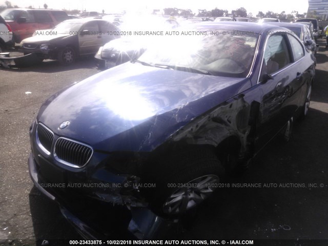 WBAKE5C58CJ106089 - 2012 BMW 328 I SULEV BLUE photo 2