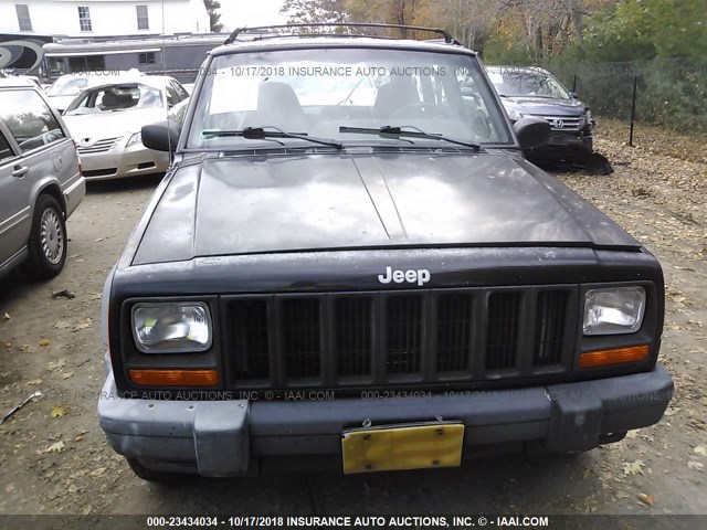 1J4FJ68S3WL208925 - 1998 JEEP CHEROKEE SPORT/CLASSIC Czarny zdjęcie 6