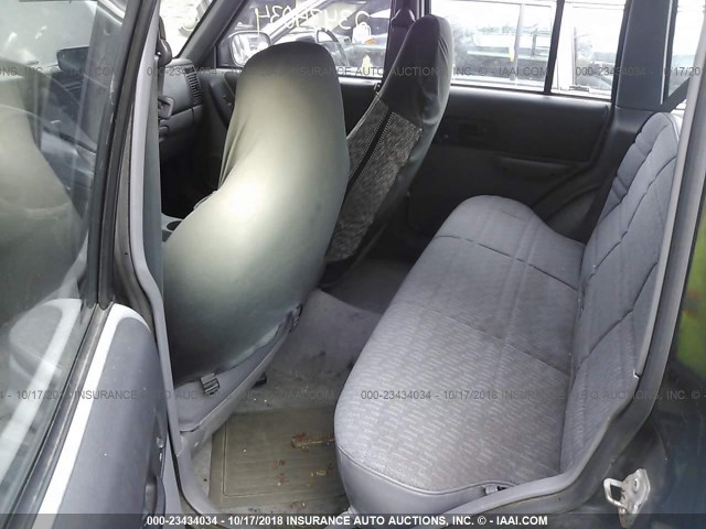 1J4FJ68S3WL208925 - 1998 JEEP CHEROKEE SPORT/CLASSIC Czarny zdjęcie 8