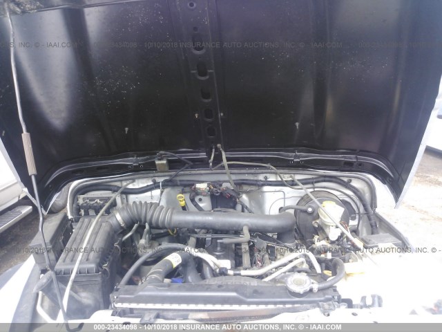 1J4FA39S64P722321 - 2004 JEEP WRANGLER X SILVER photo 10