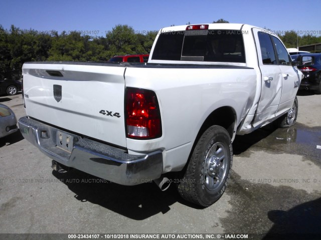 3C6UR5DL7JG245844 - 2018 RAM 2500 SLT WHITE photo 4