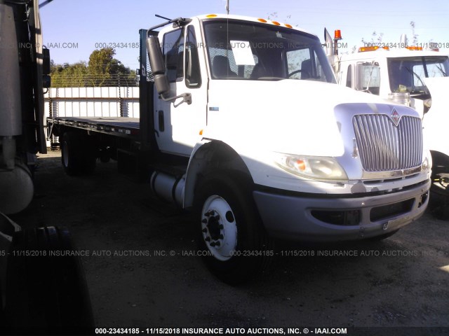 3HAMKAAN2DL203455 - 2013 INTERNATIONAL 4400 4400 WHITE photo 1