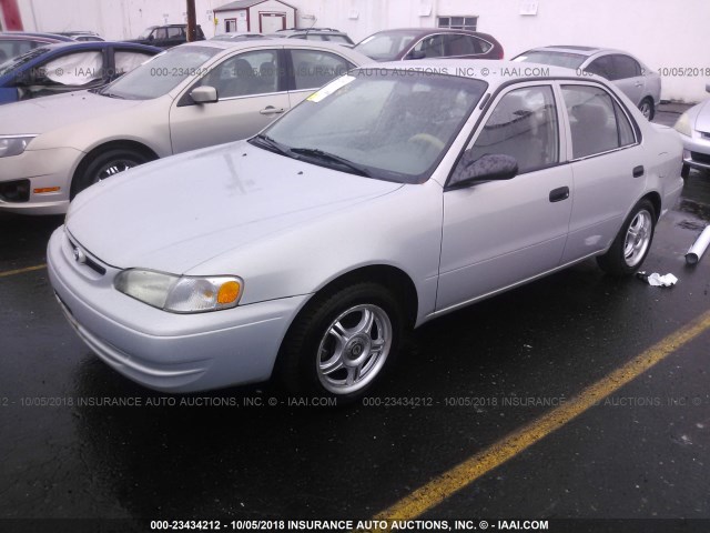 1NXBR12E5XZ277223 - 1999 TOYOTA COROLLA VE/CE/LE 银色 照片 2