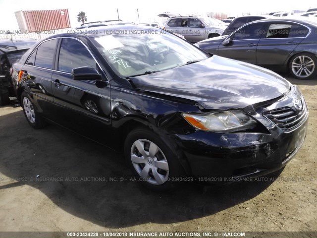 4T4BE46KX8R042014 - 2008 TOYOTA CAMRY CE/LE/XLE/SE BLACK photo 1