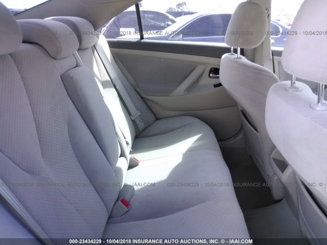 4T4BE46KX8R042014 - 2008 TOYOTA CAMRY CE/LE/XLE/SE BLACK photo 8