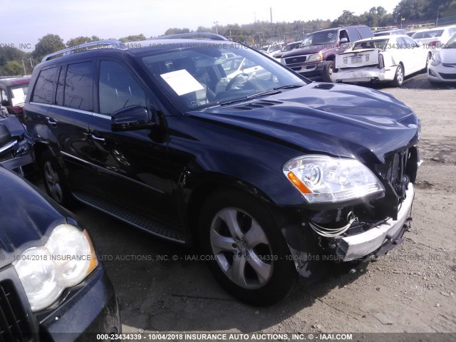 4JGBF7BE7CA780534 - 2012 MERCEDES-BENZ GL 450 4MATIC BLACK photo 1