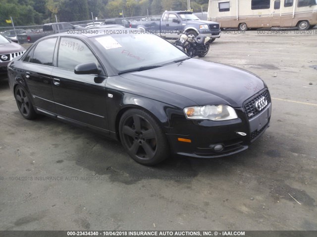 WAUEG78E66A019548 - 2006 AUDI A4 S-LINE 3.2 QUATTRO BLACK photo 1