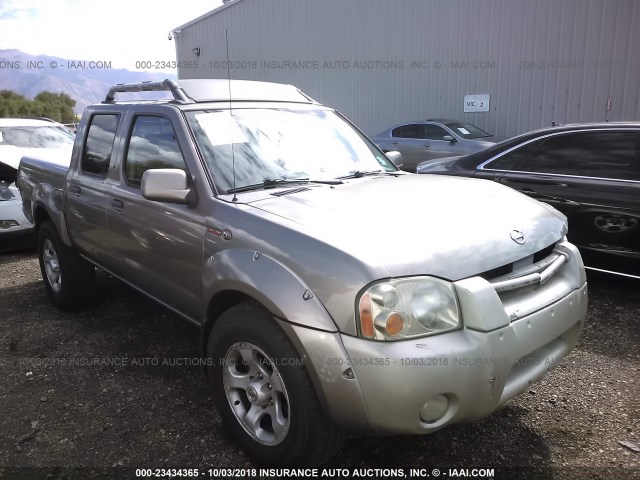 1N6MD27YX4C453573 - 2004 NISSAN FRONTIER CREW CAB SC TAN photo 1