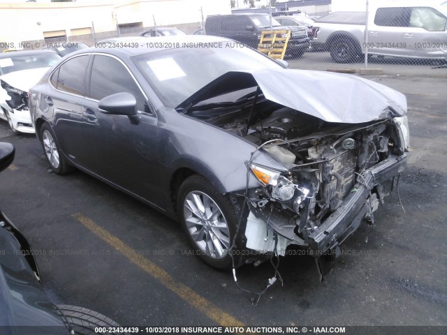 JTHBW1GG2D2038242 - 2013 LEXUS ES 300H GRAY photo 1