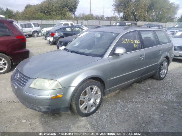 WVWWU63B75E122976 - 2005 VOLKSWAGEN PASSAT GLX 绿色 照片 2