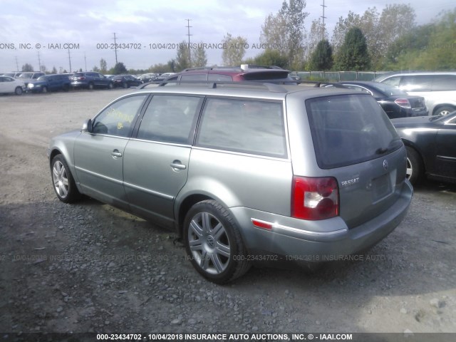 WVWWU63B75E122976 - 2005 VOLKSWAGEN PASSAT GLX 绿色 照片 3