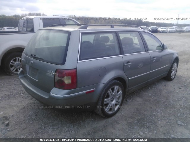WVWWU63B75E122976 - 2005 VOLKSWAGEN PASSAT GLX 绿色 照片 4