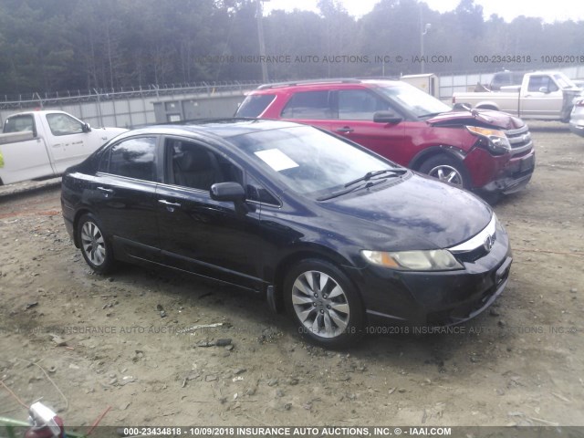 19XFA1F95AE053630 - 2010 HONDA CIVIC EXL 黑色 照片 1