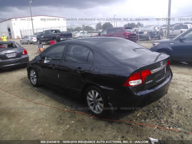 19XFA1F95AE053630 - 2010 HONDA CIVIC EXL 黑色 照片 3