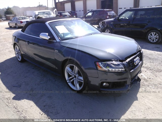 WAUVGAFH3AN018711 - 2010 AUDI S5 PRESTIGE SILVER photo 1