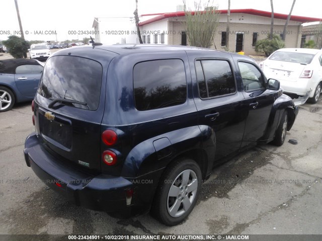 3GNBAADB1AS566340 - 2010 CHEVROLET HHR LS Azul foto 4