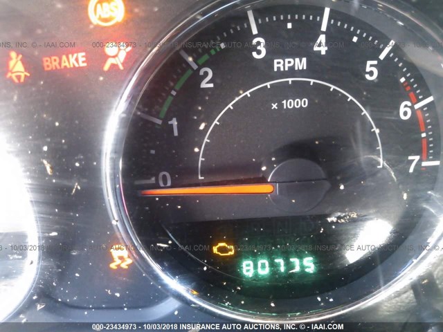 1J4AA2D16BL503706 - 2011 JEEP WRANGLER SPORT ნარინჯისფერი ფოტო 7