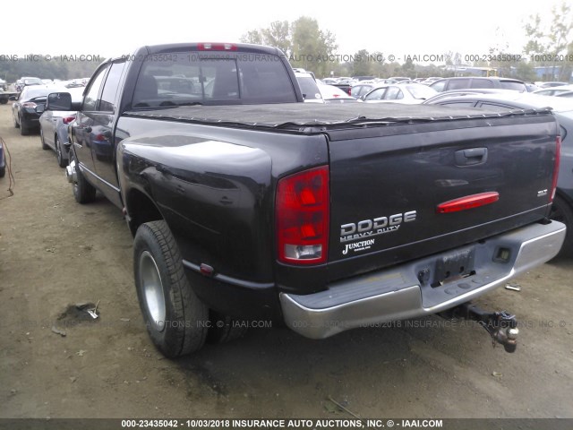 3D7MA48D73G859296 - 2003 DODGE RAM 3500 ST/SLT BLACK photo 3