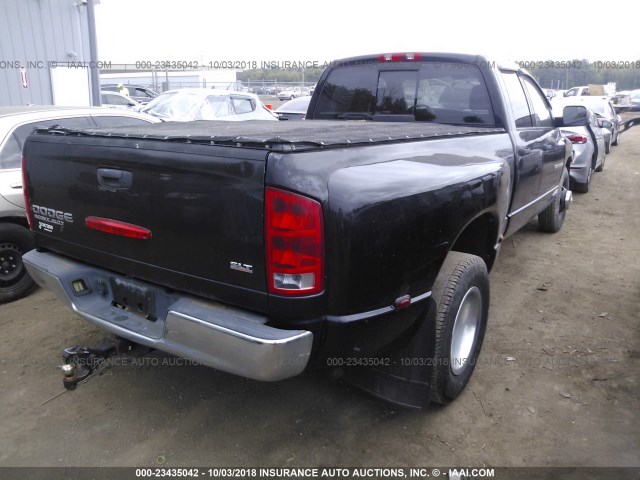 3D7MA48D73G859296 - 2003 DODGE RAM 3500 ST/SLT BLACK photo 4