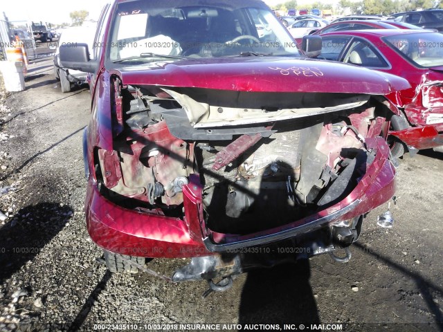 1FMFU16535LA13608 - 2005 FORD EXPEDITION XLT RED photo 6