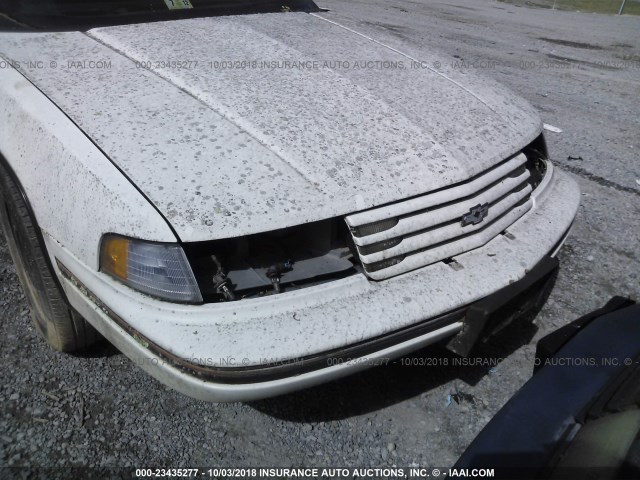 2G1WN54T5M9135850 - 1991 CHEVROLET LUMINA EURO WHITE photo 6